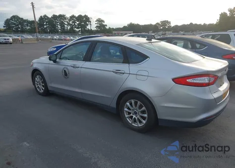 2016 Ford Fusion S из США, поврежденный, VIN 3FA6P0G75GR199149